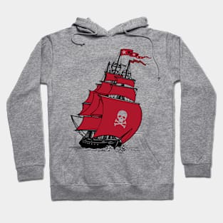 Pirate Ship Beware Hoodie